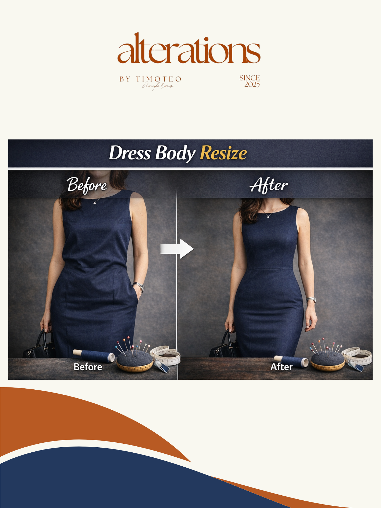 Alterations - Abaya / Dress / Gown