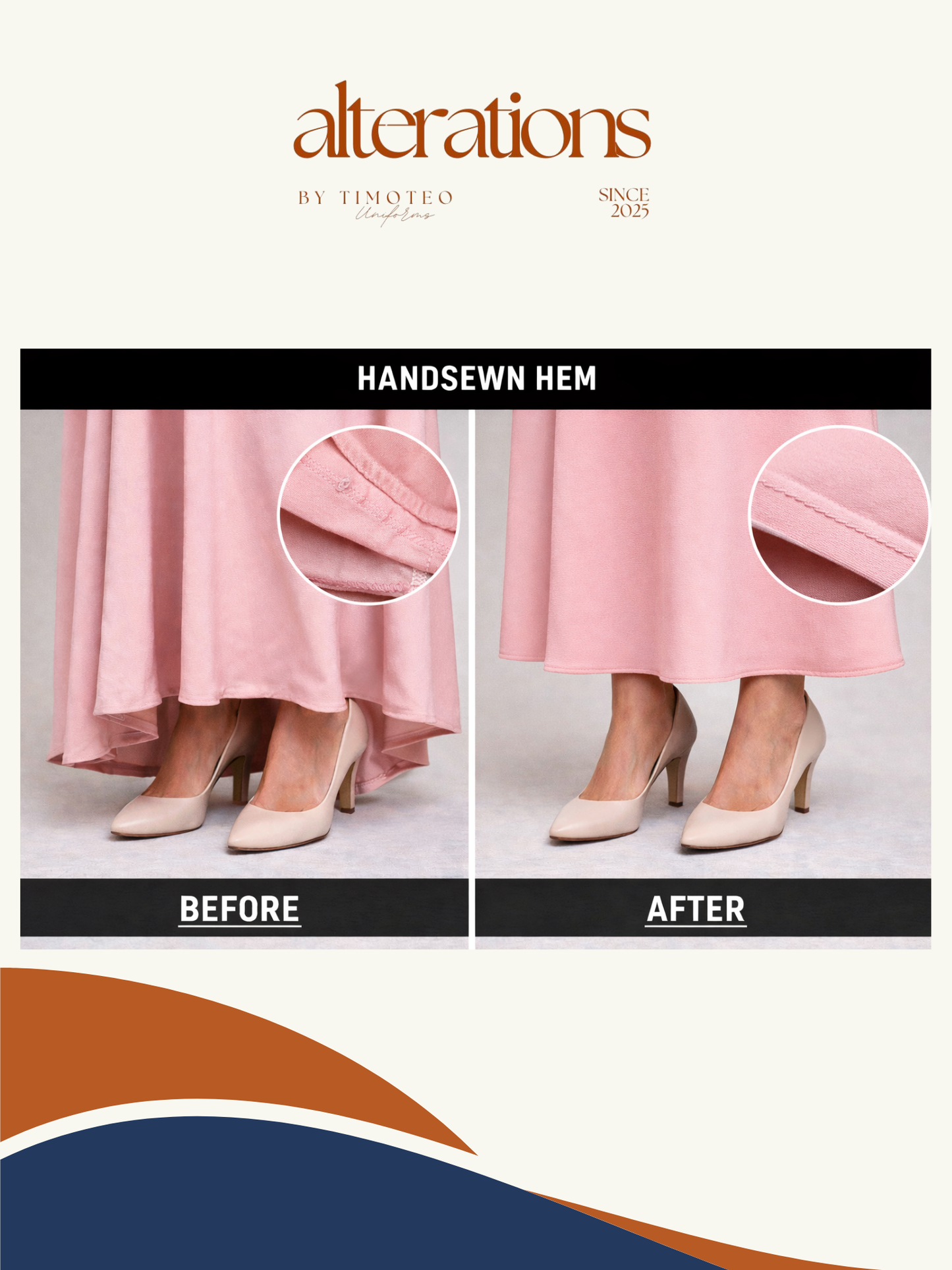 Alterations - Abaya / Dress / Gown