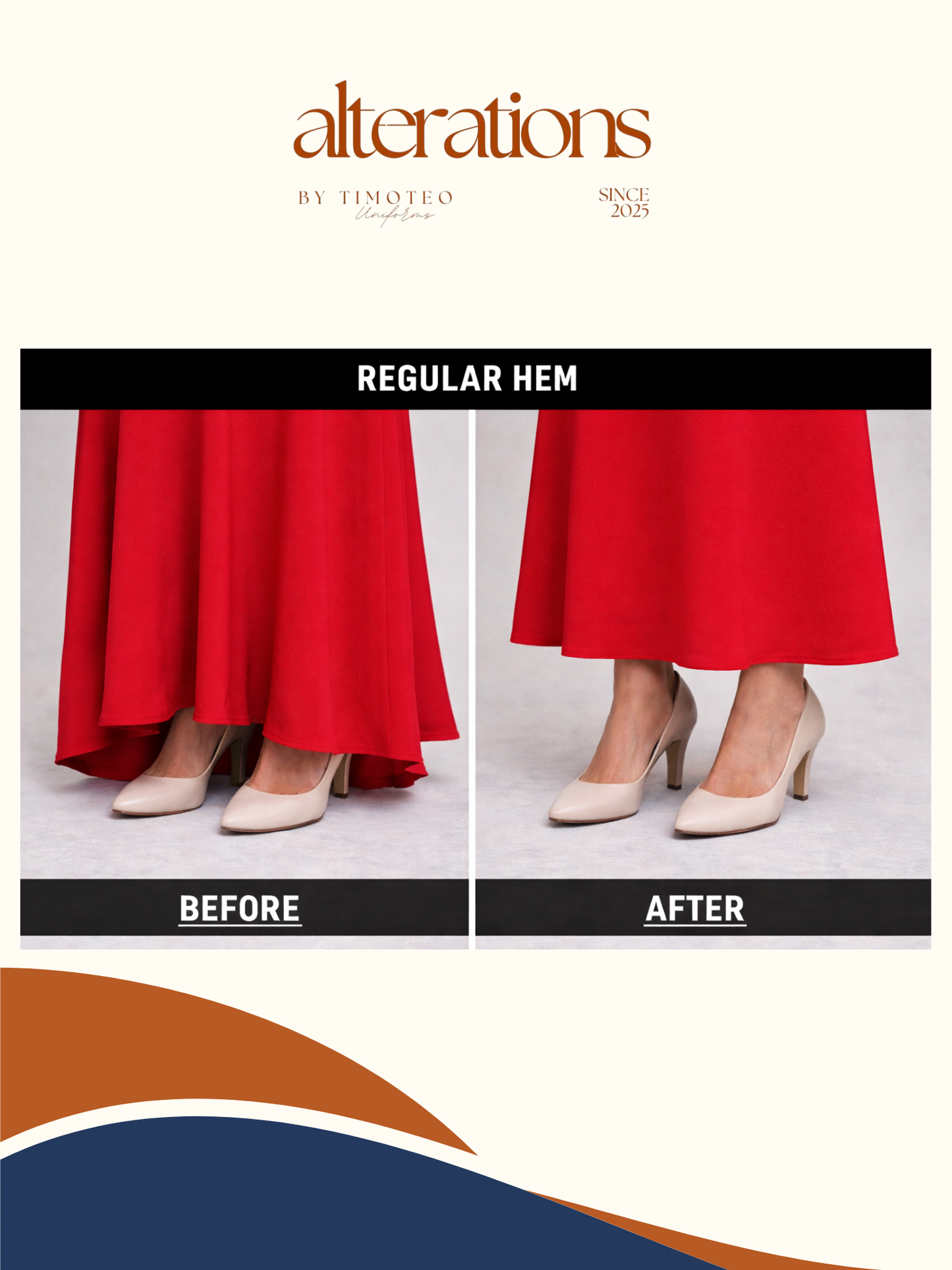 Alterations - Abaya / Dress / Gown