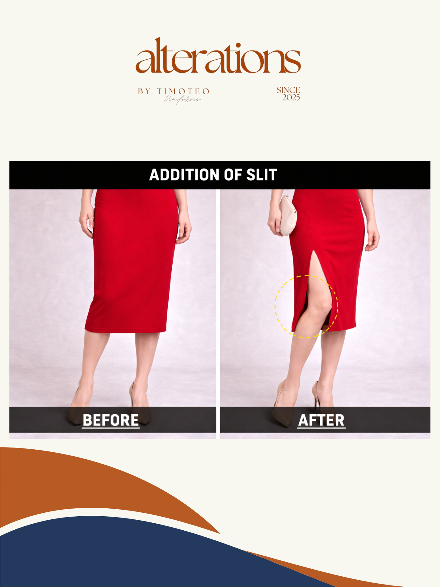 Alterations - Abaya / Dress / Gown