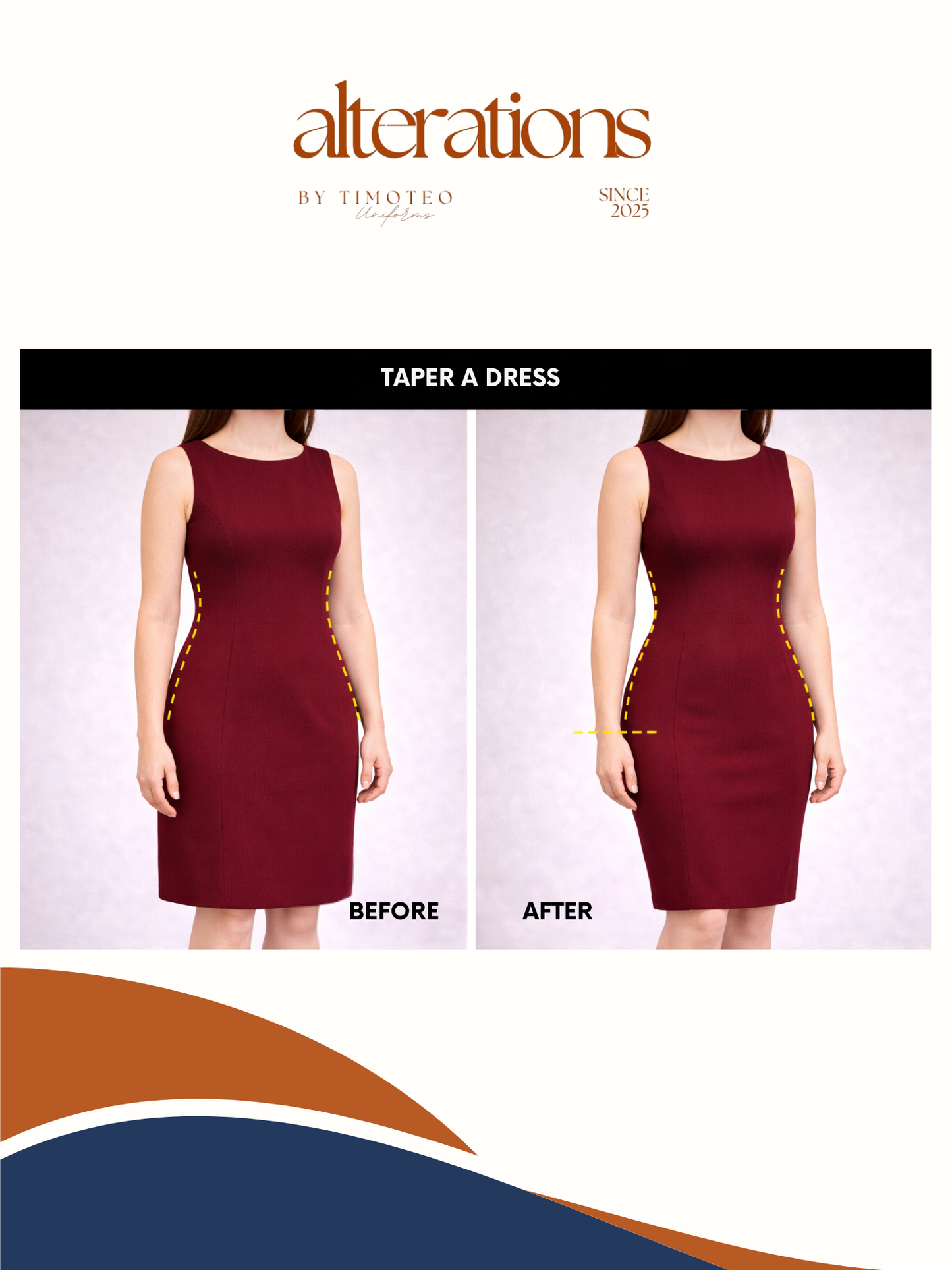 Alterations - Abaya / Dress / Gown