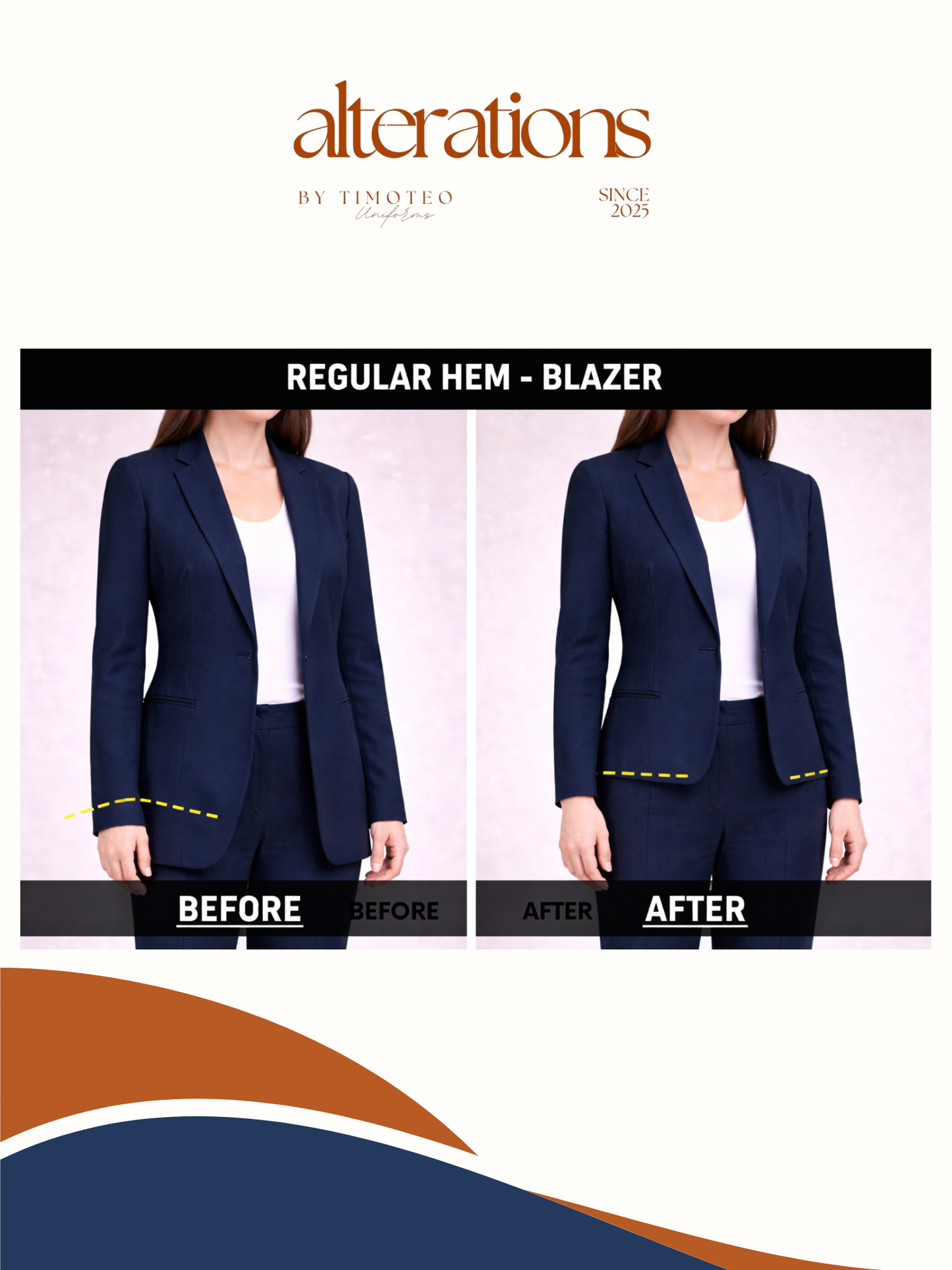 Alterations - Blazer / Coat / Jacket