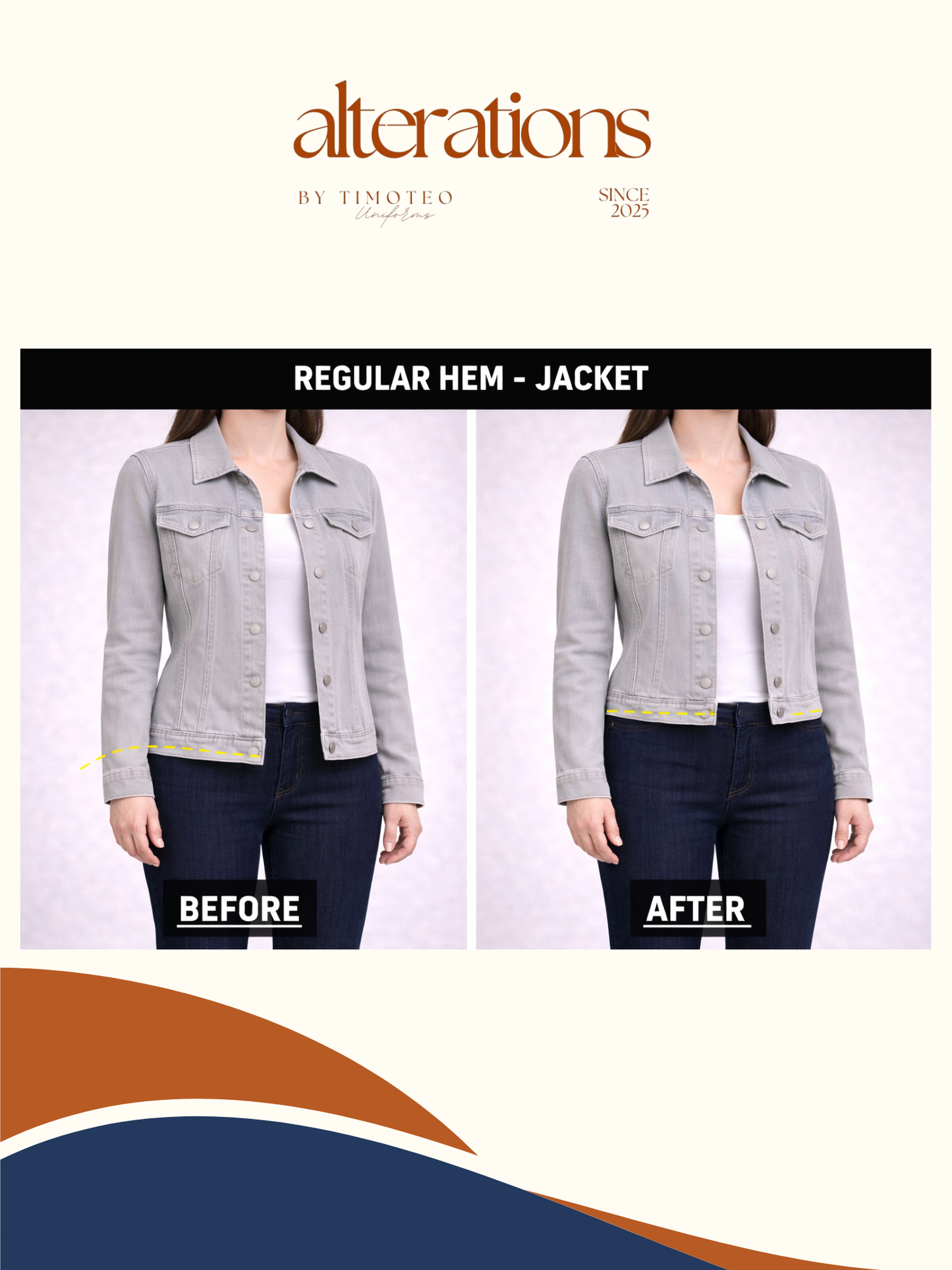 Alterations - Blazer / Coat / Jacket