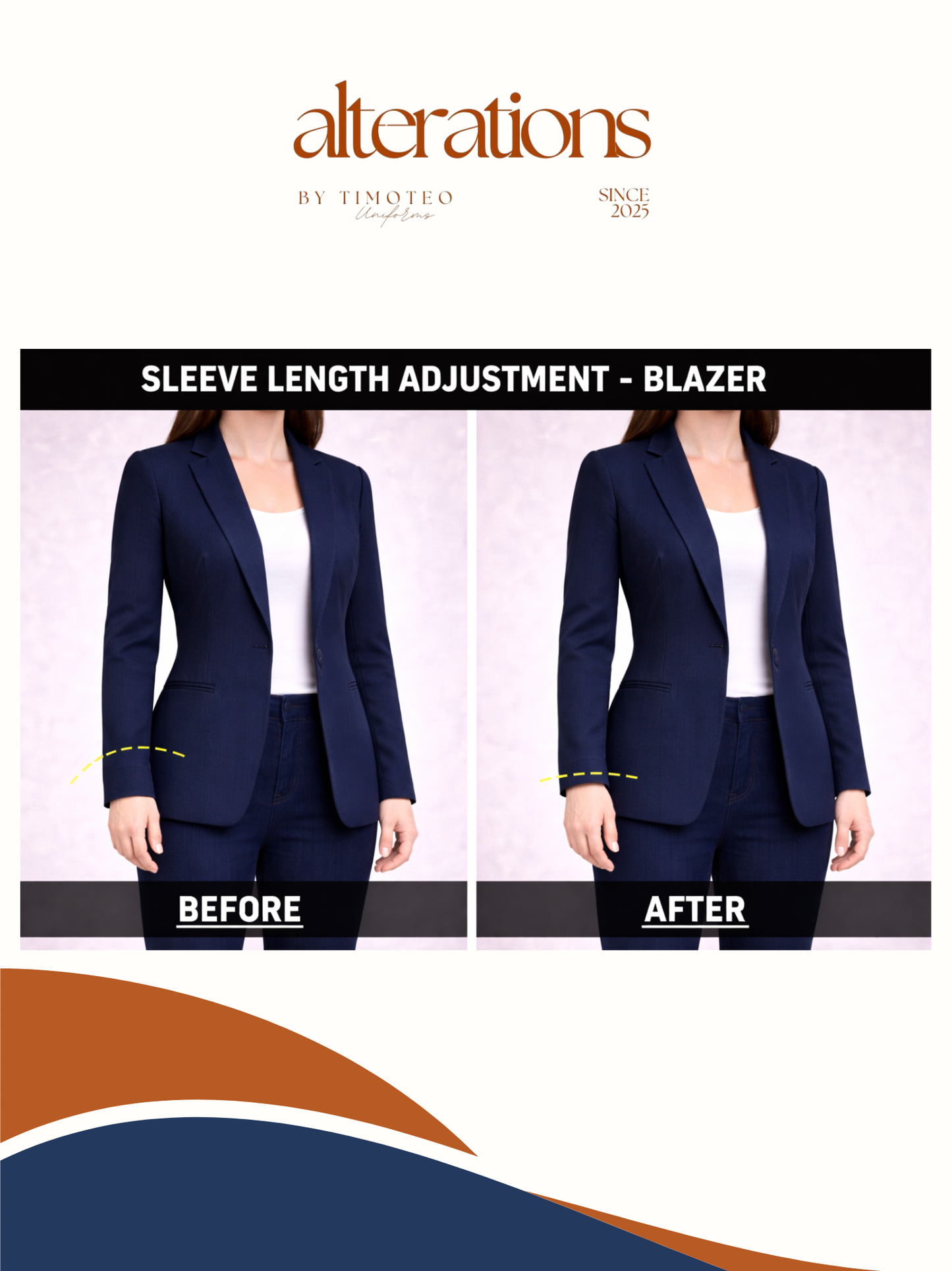 Alterations - Blazer / Coat / Jacket