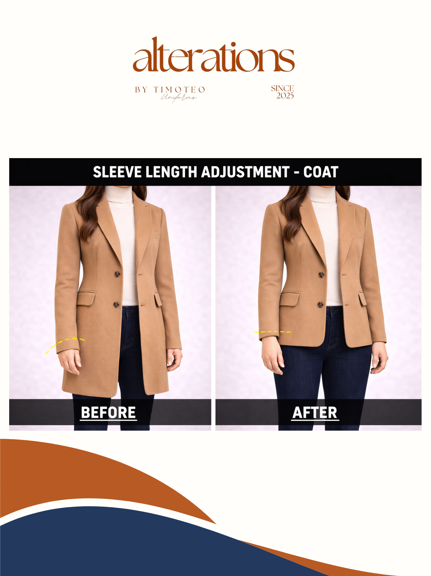 Alterations - Blazer / Coat / Jacket