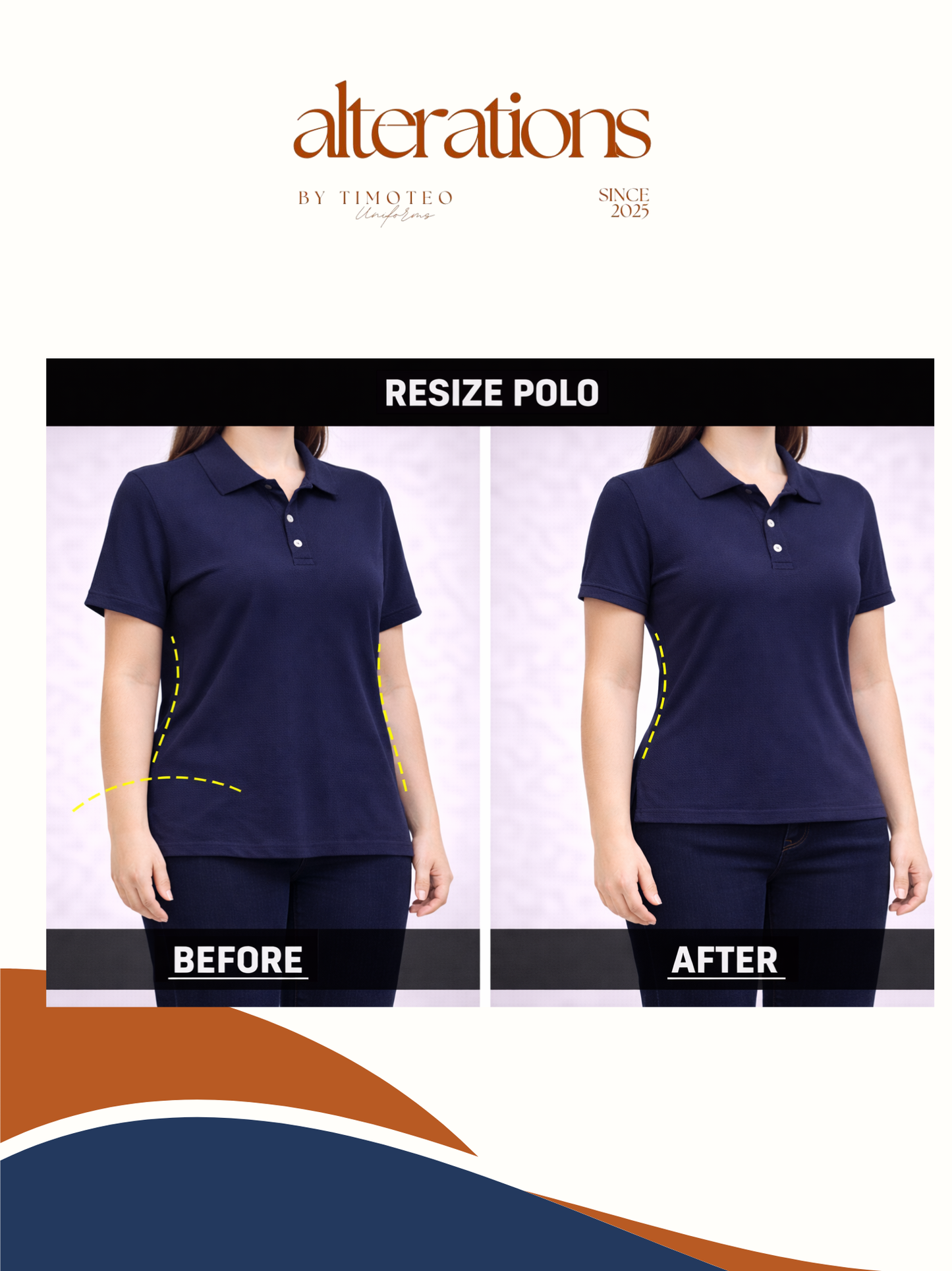 Alterations - Blouse / Shirt / Single Stitch Tops