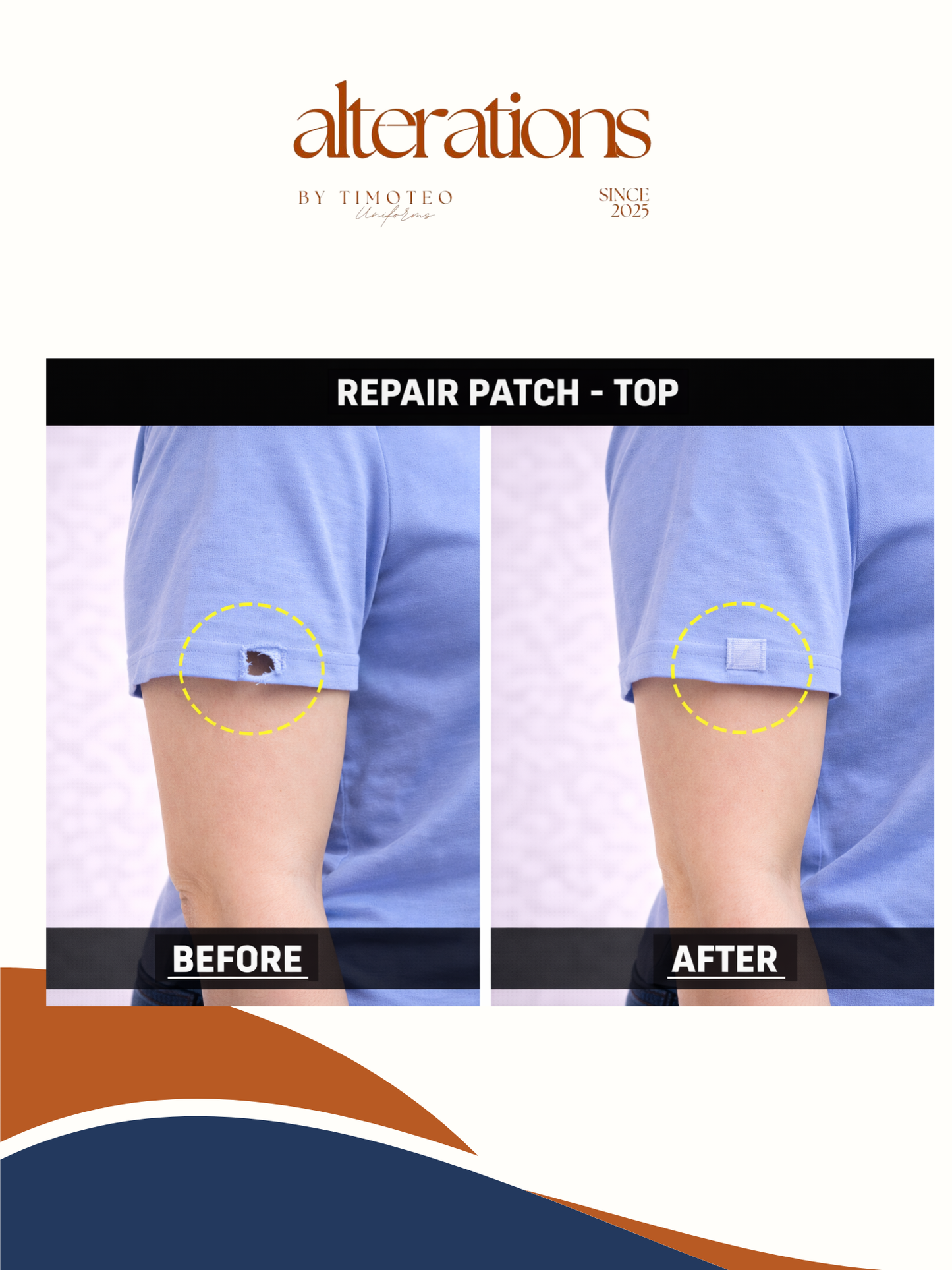 Alterations - Blouse / Shirt / Single Stitch Tops